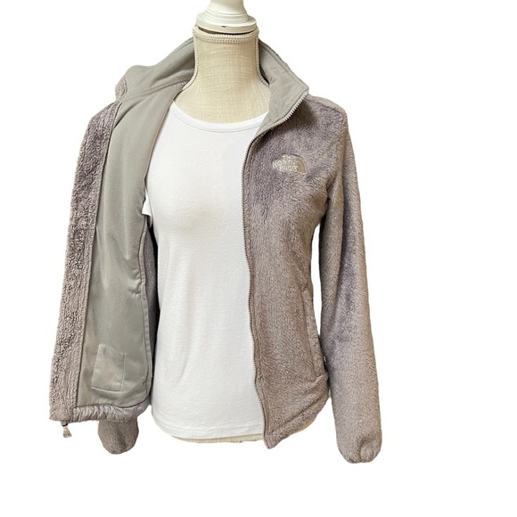 The North Face Gray Full Zip Osito‎ 2 Fleece Jacket Size: XS - Picture 3 of 13